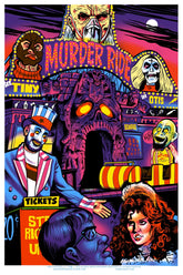Monster General Store - Rob Zombie: House Of 1000 Corpses Flocked Black Light Poster