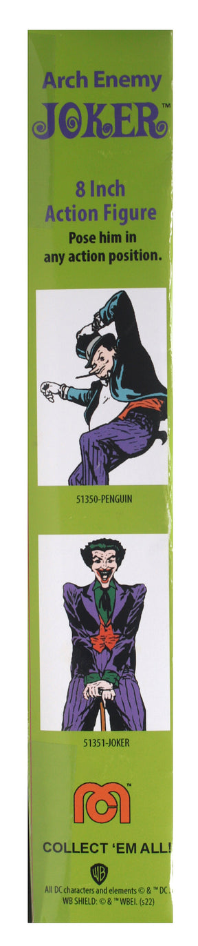 Damaged Package Mego Wave 17 - Joker 50th Anniversary World's Greatest Superheroes (Classic Box) 8" Action Figure