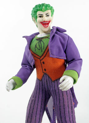 Damaged Package Mego Wave 17 - Joker 50th Anniversary World's Greatest Superheroes (Classic Box) 8" Action Figure