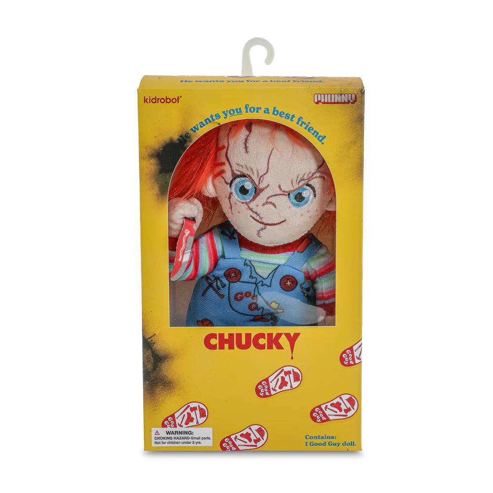 Kidrobot - Bride of Chucky - Evil Chucky Phunny Plush Standing in Box (Pre-Order Ships Q1 2026)