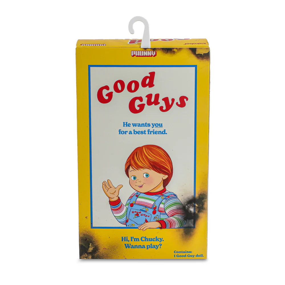 Kidrobot - Bride of Chucky - Evil Chucky Phunny Plush Standing in Box