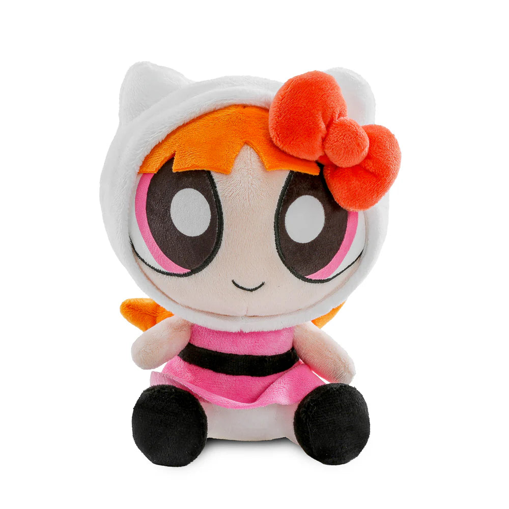 Kidrobot - Hello Kitty & Friends X The Powerpuff Girls - Blossom as Hello Kitty Phunny Plush (Pre-Order Ships June 2026)
