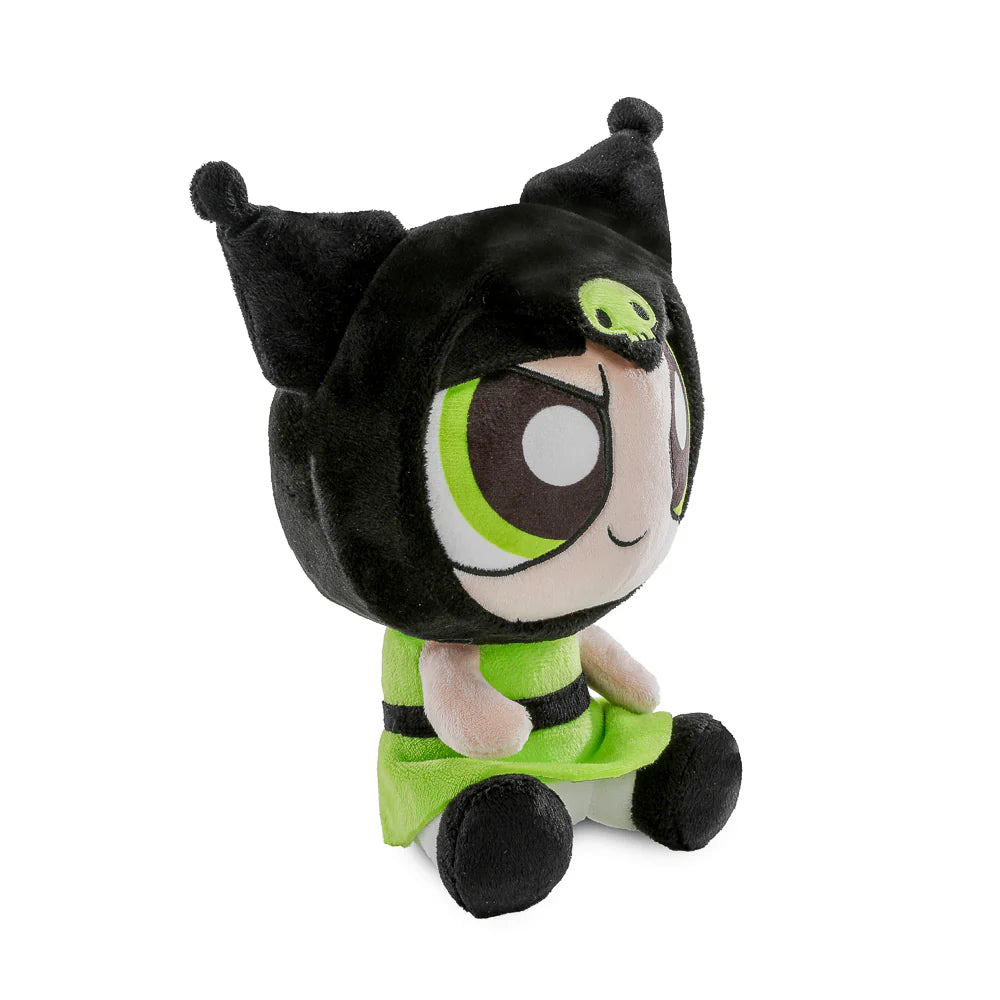 Kidrobot - Hello Kitty & Friends X The Powerpuff Girls - Buttercup as Kuromi Phunny Plush (Pre-Order Ships June 2026)