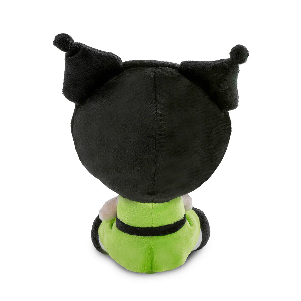 Kidrobot - Hello Kitty & Friends X The Powerpuff Girls - Buttercup as Kuromi Phunny Plush (Pre-Order Ships June 2026)