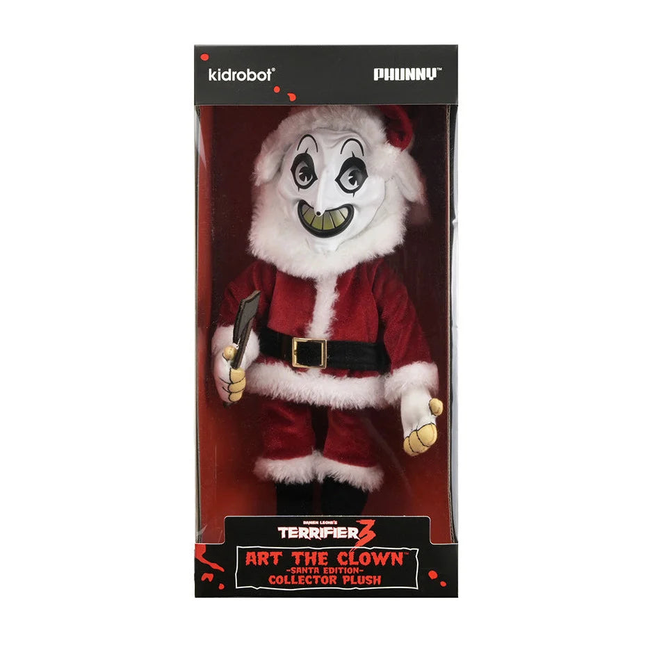Kidrobot - Terrifier 3 - Santa Art the Clown Vinyl Face Phunny