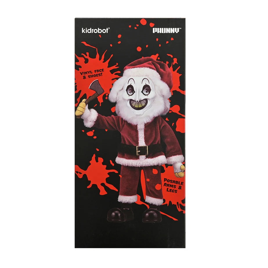 Kidrobot - Terrifier 3 - Santa Art the Clown Vinyl Face Phunny