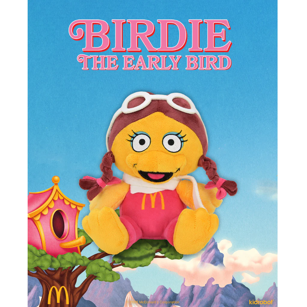 Kidrobot - McDonald's - Birdie the Early Bird Phunny Plush (Pre-Order Ships September 2026)