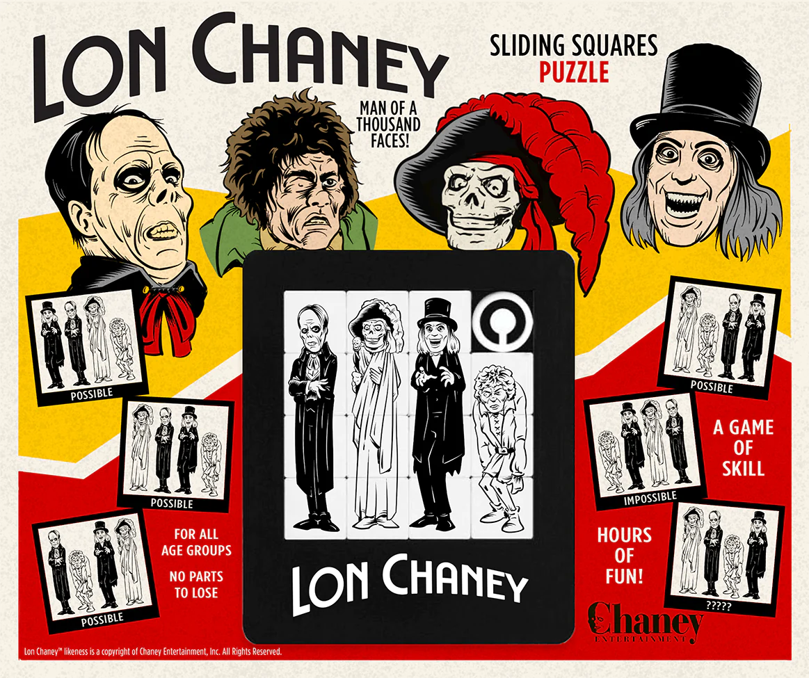 Monster General Store - Lon Chaney (Movie Monsters) Slide Puzzle