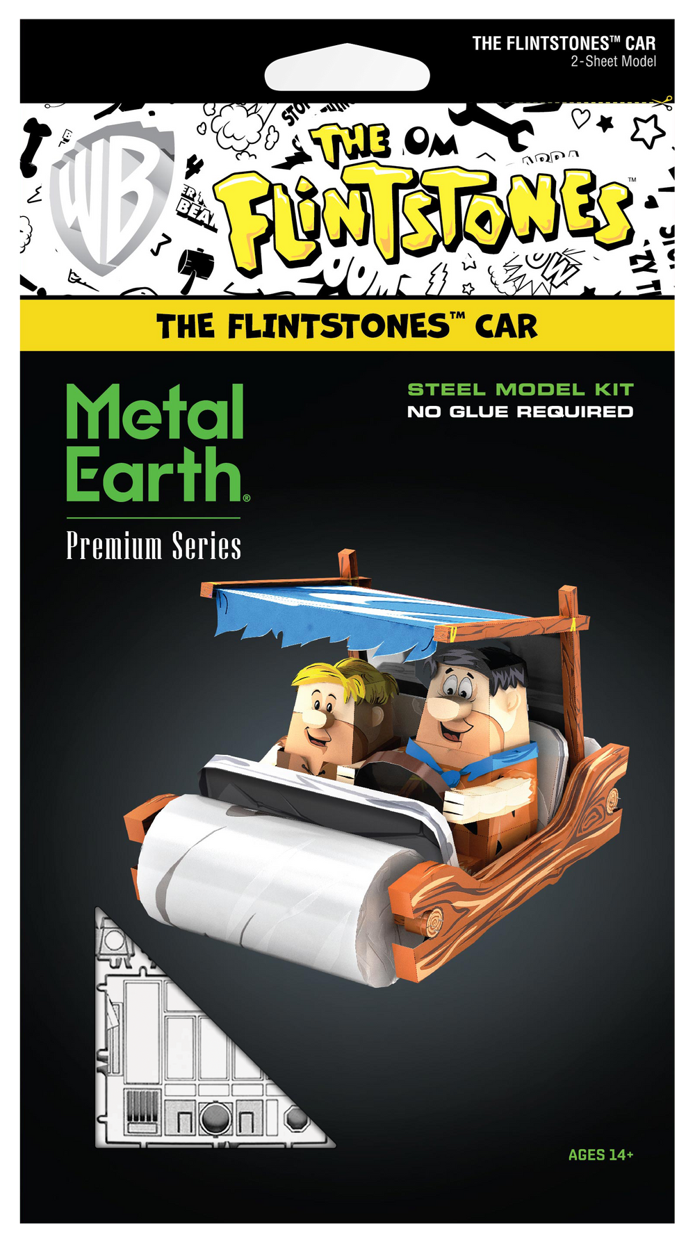 Metal Earth The Flintstones Car Model Kit Metal earth the flintstones car model kit