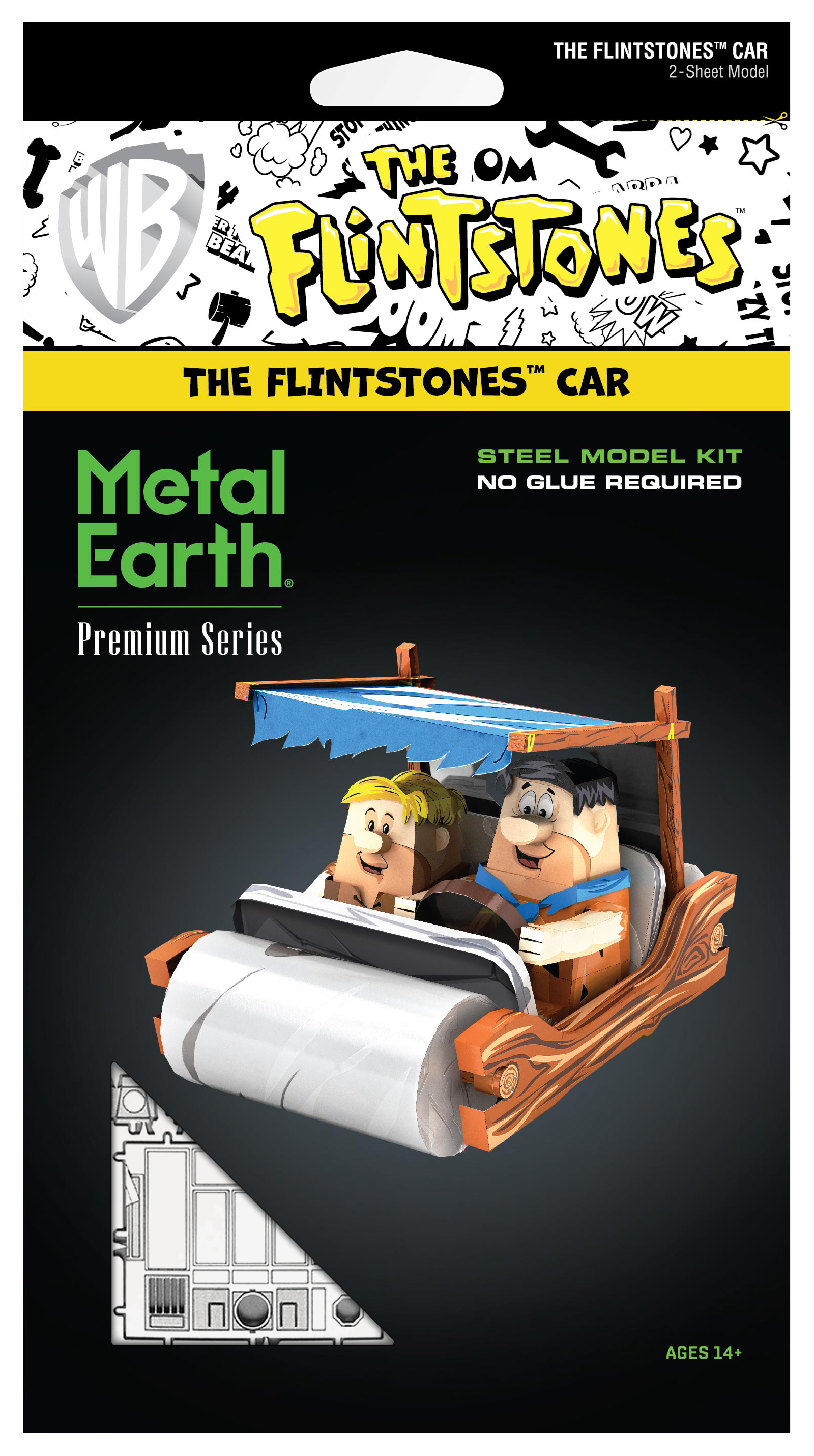 Metal Earth - The Flintstones Car Model Kit