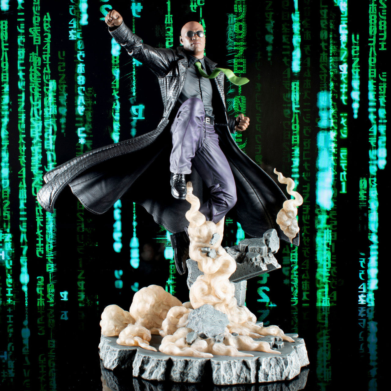 DIAMOND SELECT - The Matrix Morpheus Gallery Diorama