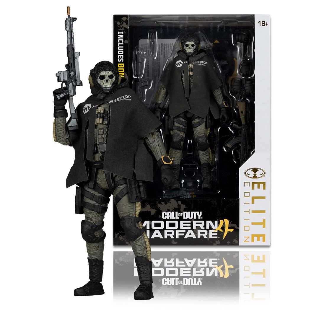 McFarlane Elite Edition #19 - Ghost (Call of Duty: Modern Warfare 4) 7" Deluxe Action Figure