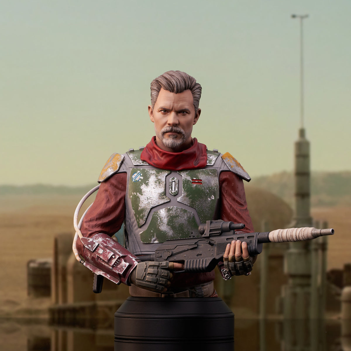 DIAMOND SELECT - Star Wars: The Mandalorian Cobb Vanth 1/6 Scale Limited Edition Bust