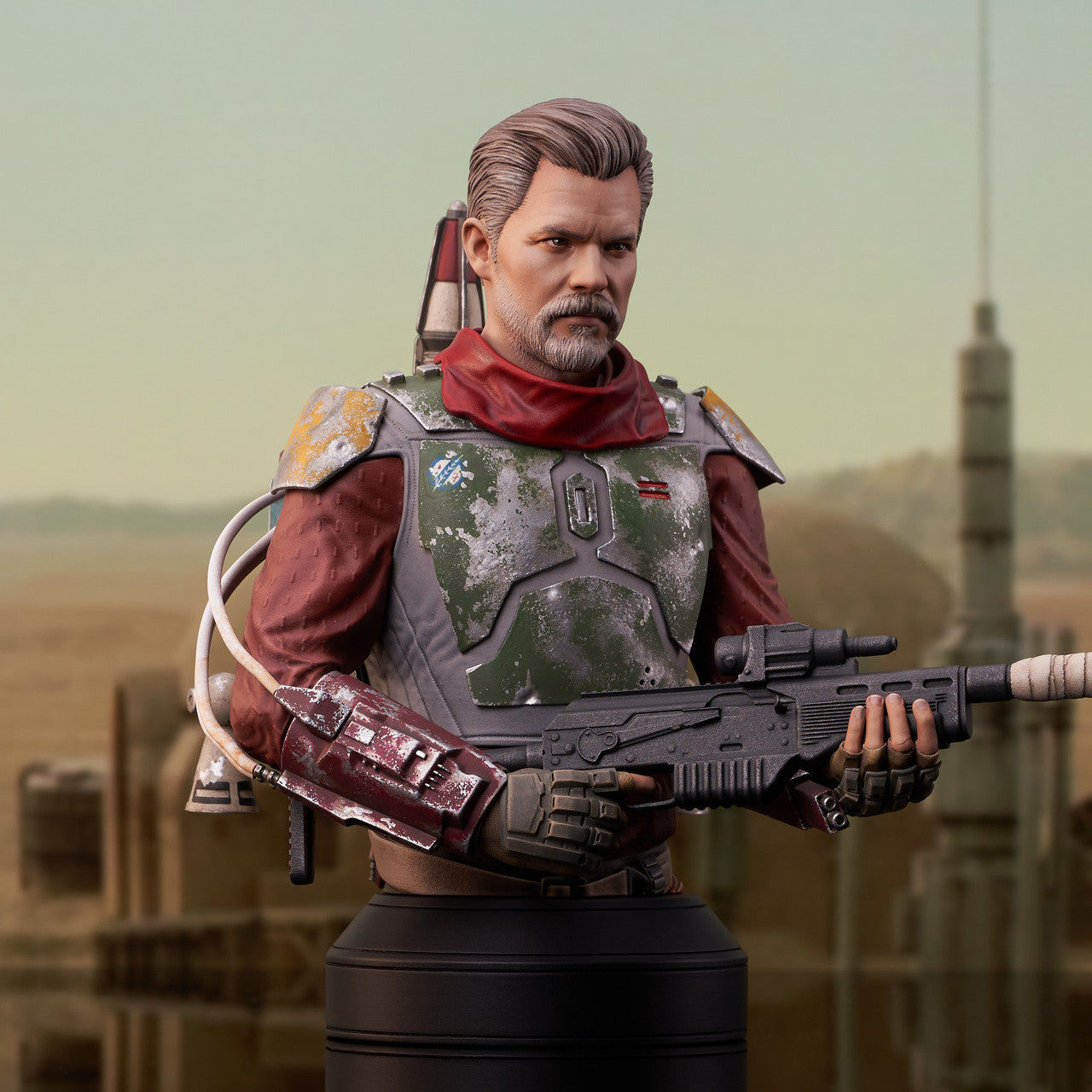 DIAMOND SELECT - Star Wars: The Mandalorian Cobb Vanth 1/6 Scale Limited Edition Bust