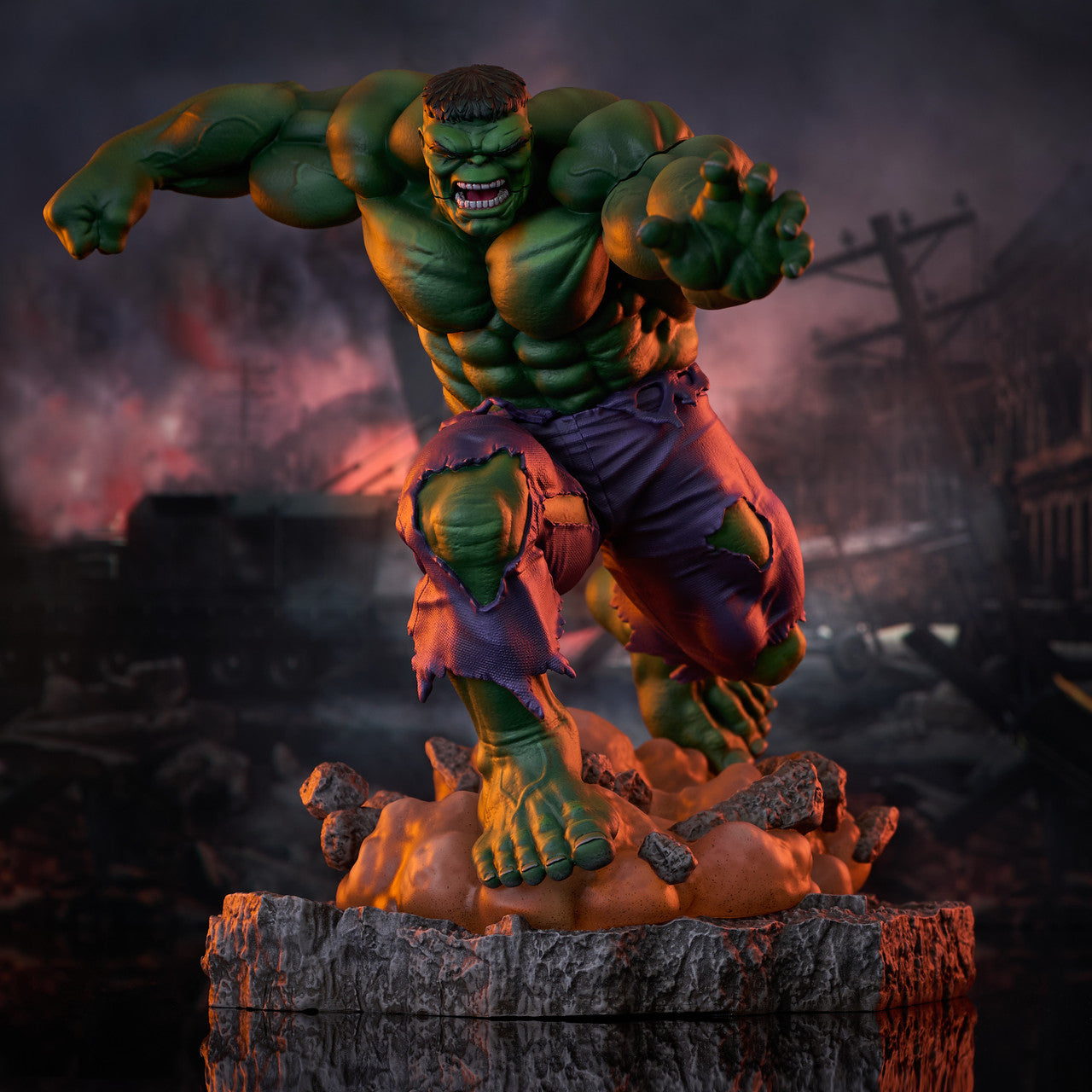 DIAMOND SELECT - Marvel - Immortal Hulk Gallery Diorama