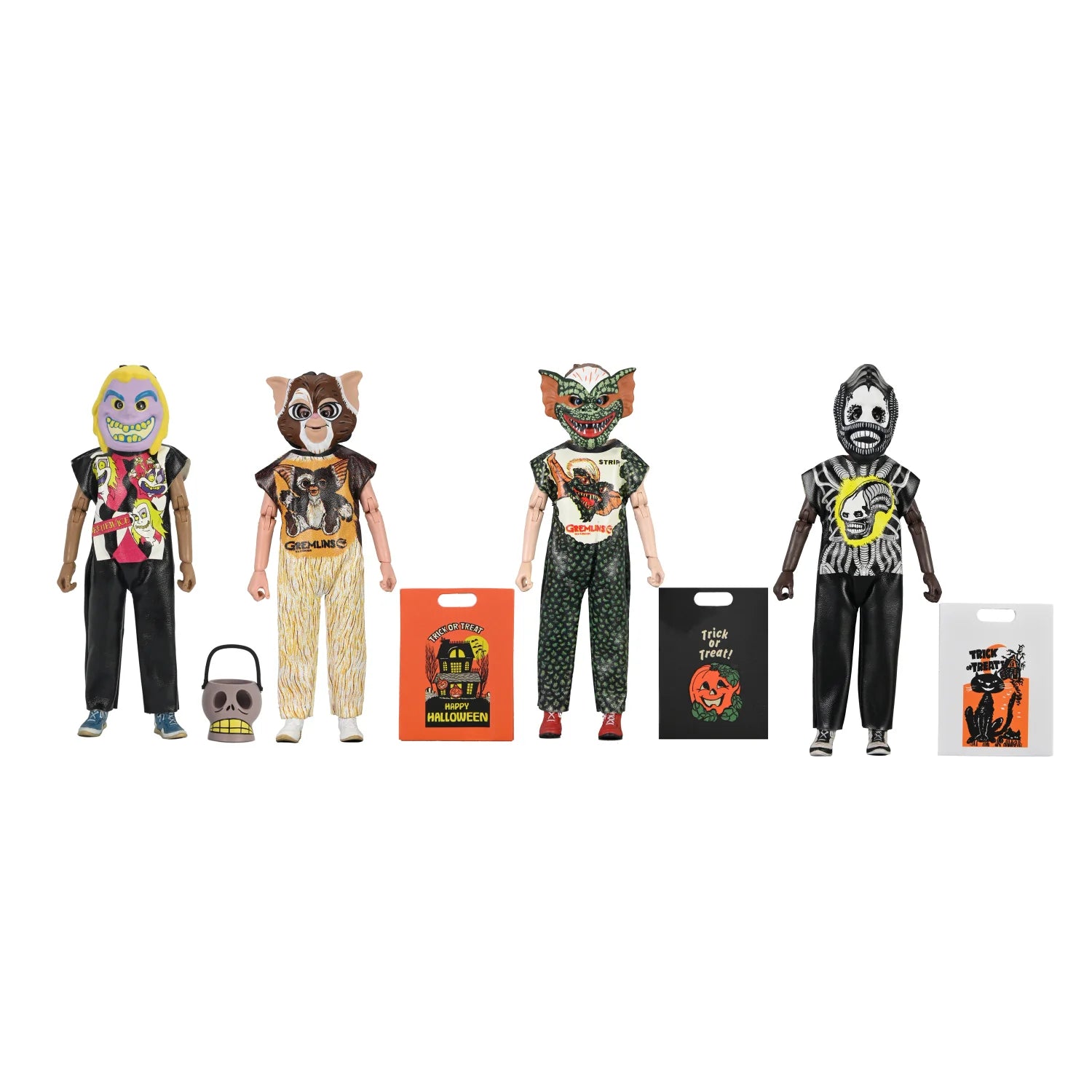 NECA - Ben Cooper Costume Kids Collection (Series 3) Clothed Action Figure Set of 4