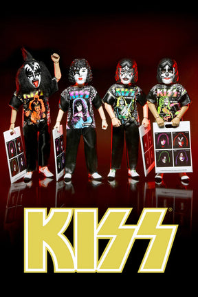 NECA - Ben Cooper Costume Kids Collection - KISS Clothed Action Figure Set of 4 (Pre-Order Ships November 2025)
