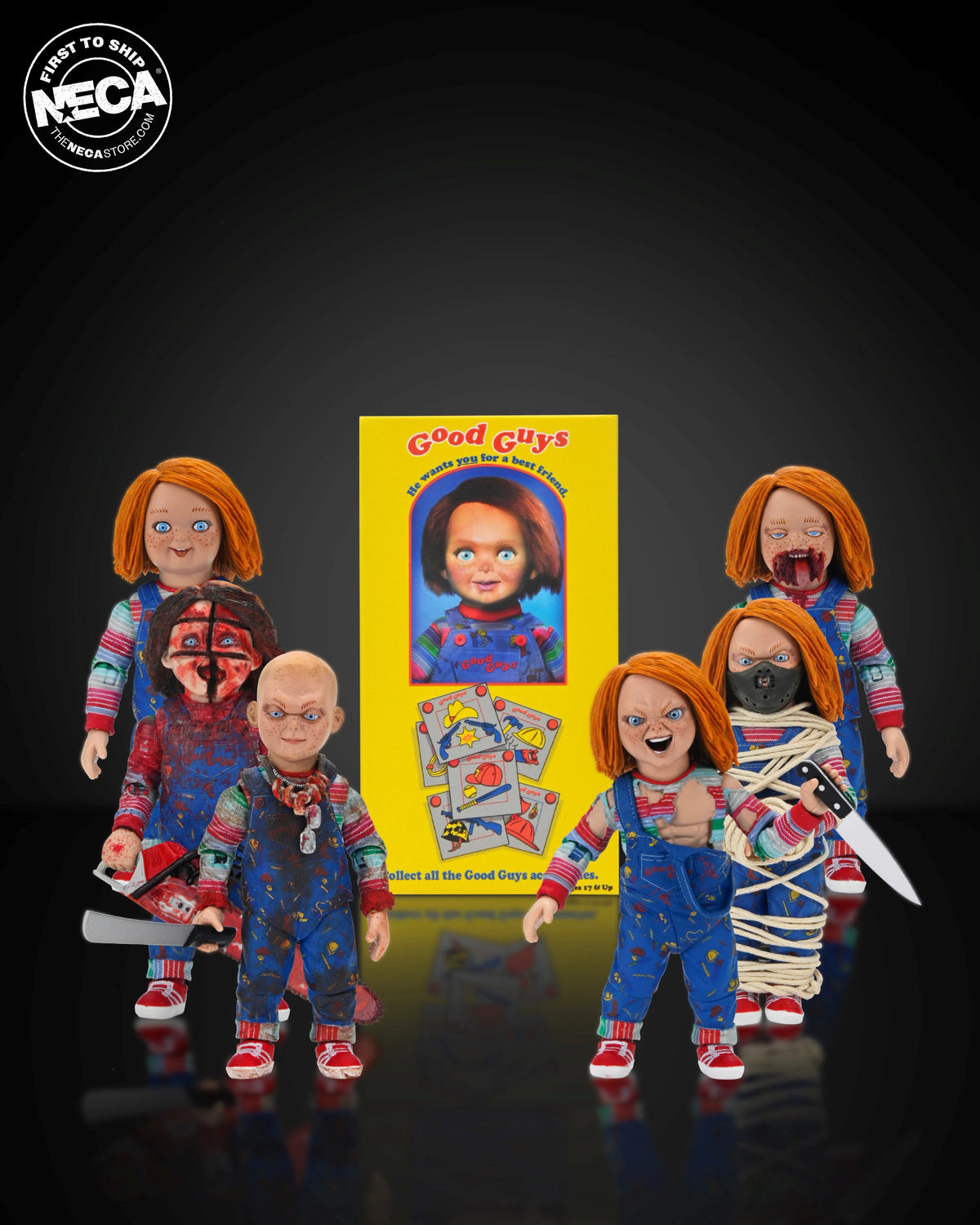 NECA - Chucky (TV Series) "Good Guy" Random 7" Scale Action Figure Blind Box (Pre-Order Ships Q3 2025)