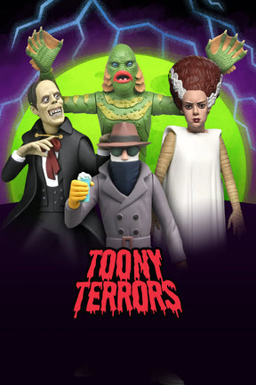 NECA - Toony Terrors (Series 12) - Universal Monsters 6" Action Figures Set of 4 (Pre-Order Ships July 2025)