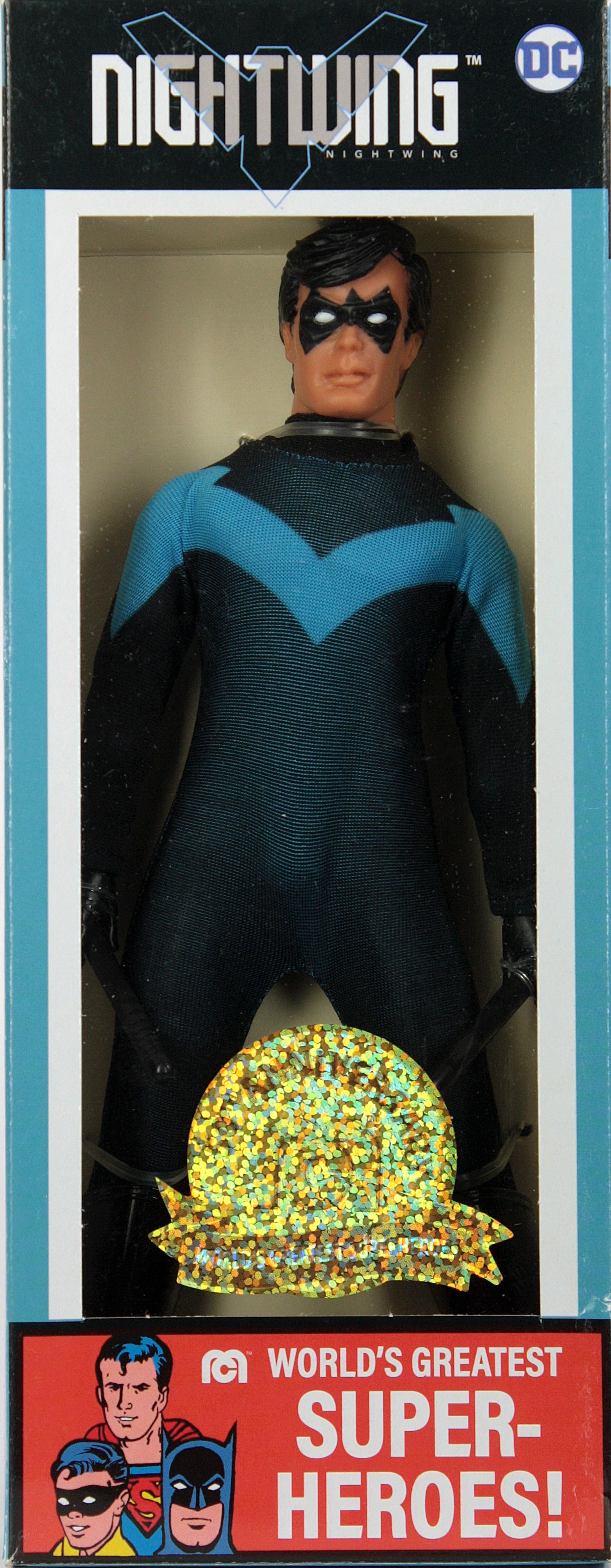 Mego Wave 18 - Nightwing 50th Anniversary World's Greatest Superheroes 8" Action Figure