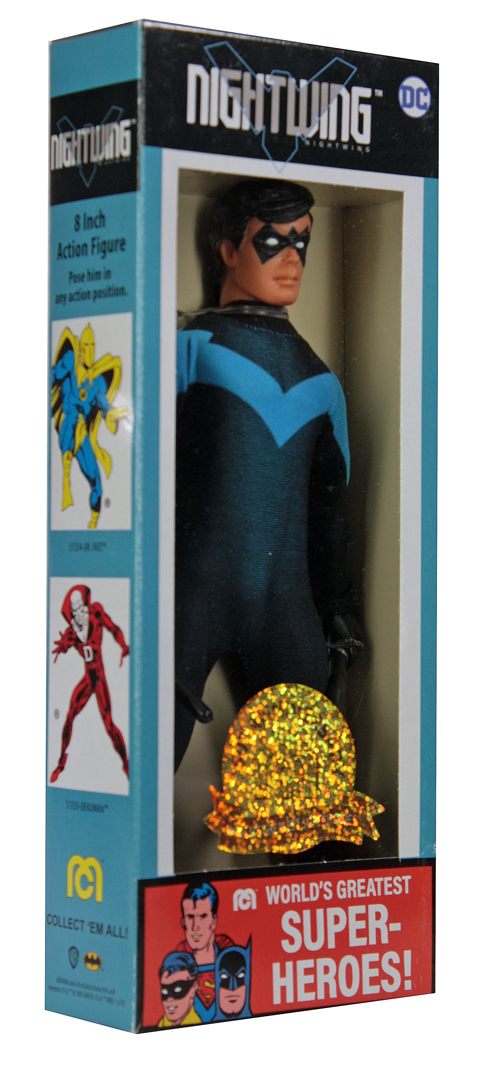 Mego Wave 18 - Nightwing 50th Anniversary World's Greatest Superheroes 8" Action Figure