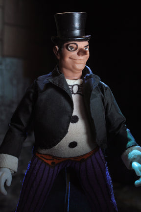 Damaged Package Mego Wave 17 - Penguin 50th Anniversary World's Greatest Superheroes (Classic Box) 8" Action Figure