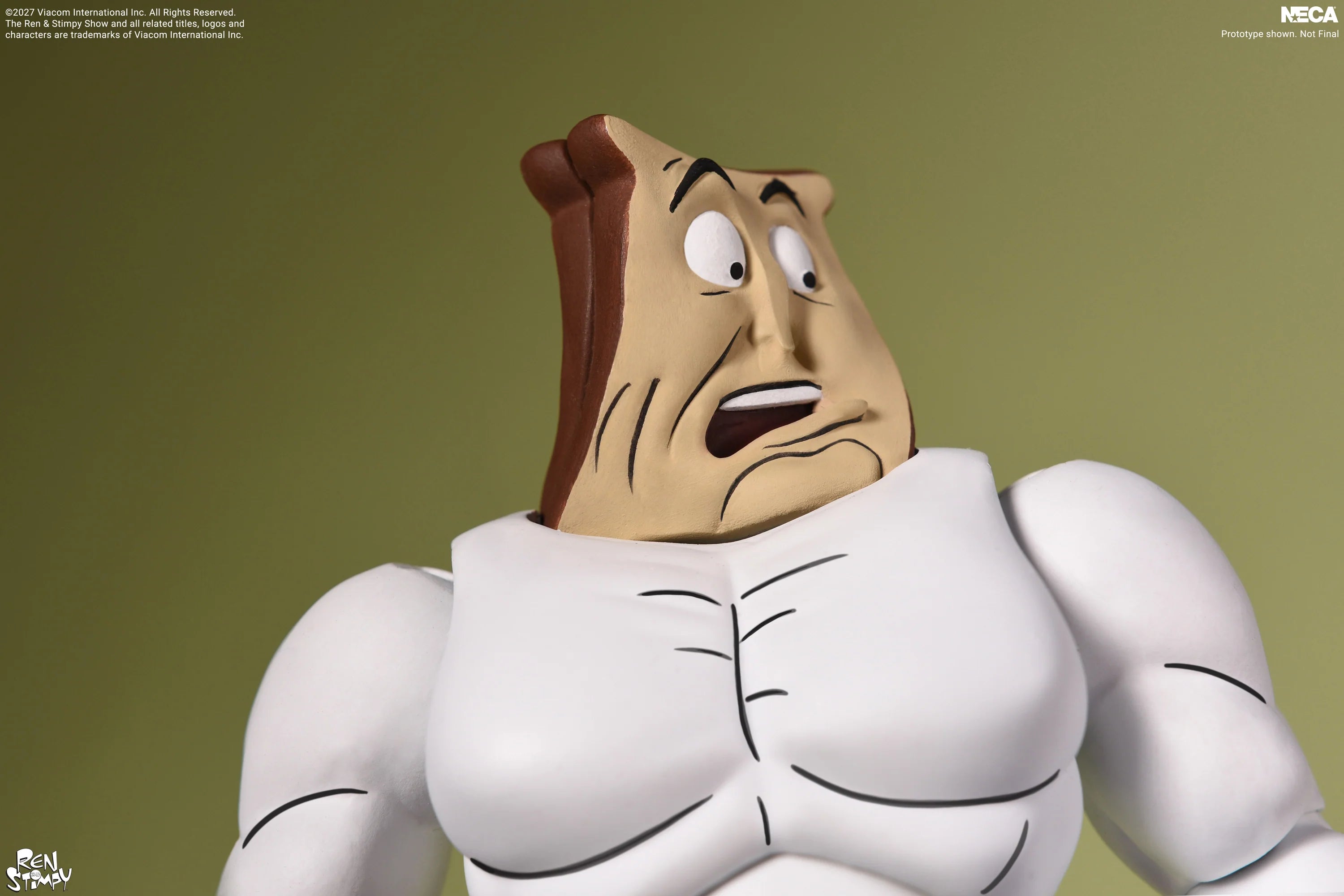 NECA - Ren & Stimpy Show - Ultimate Powdered Toast Man 7" Action Figure