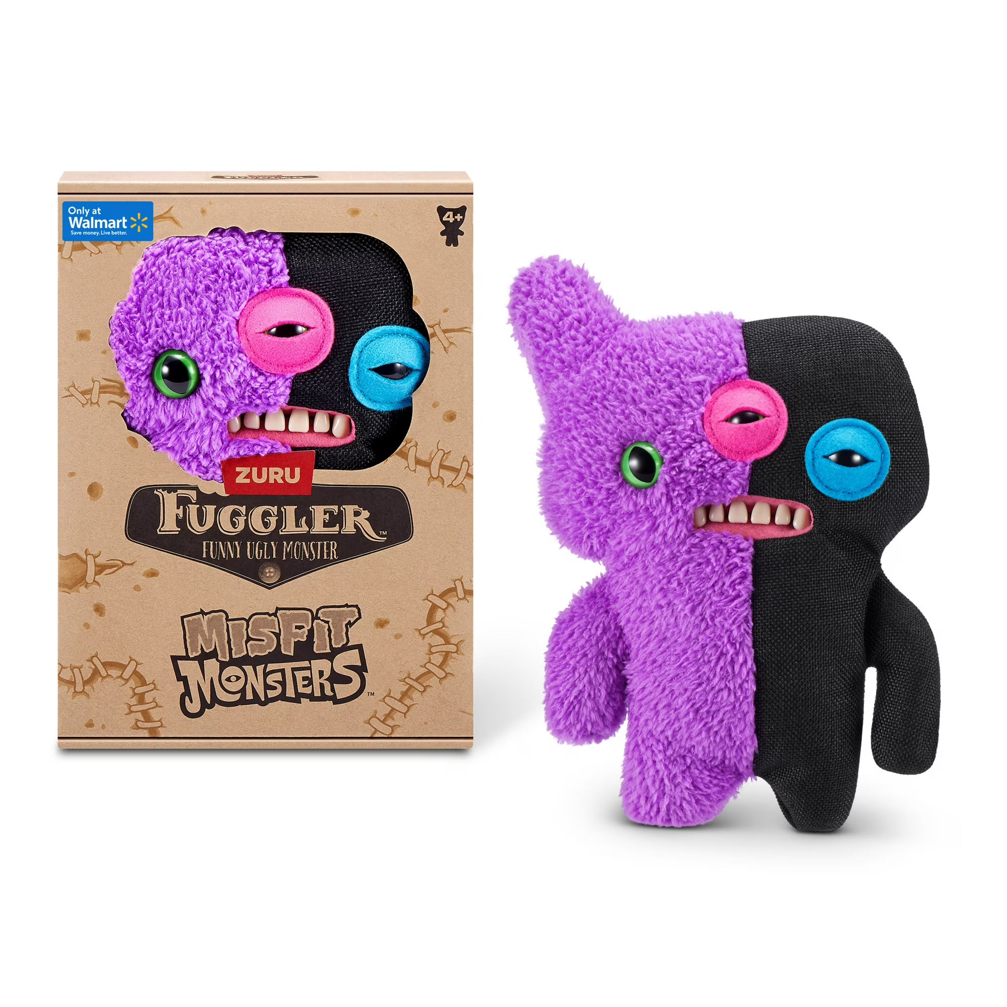 Fuggler Misfit Monsters Reekalien 9-Inch Plush Figure