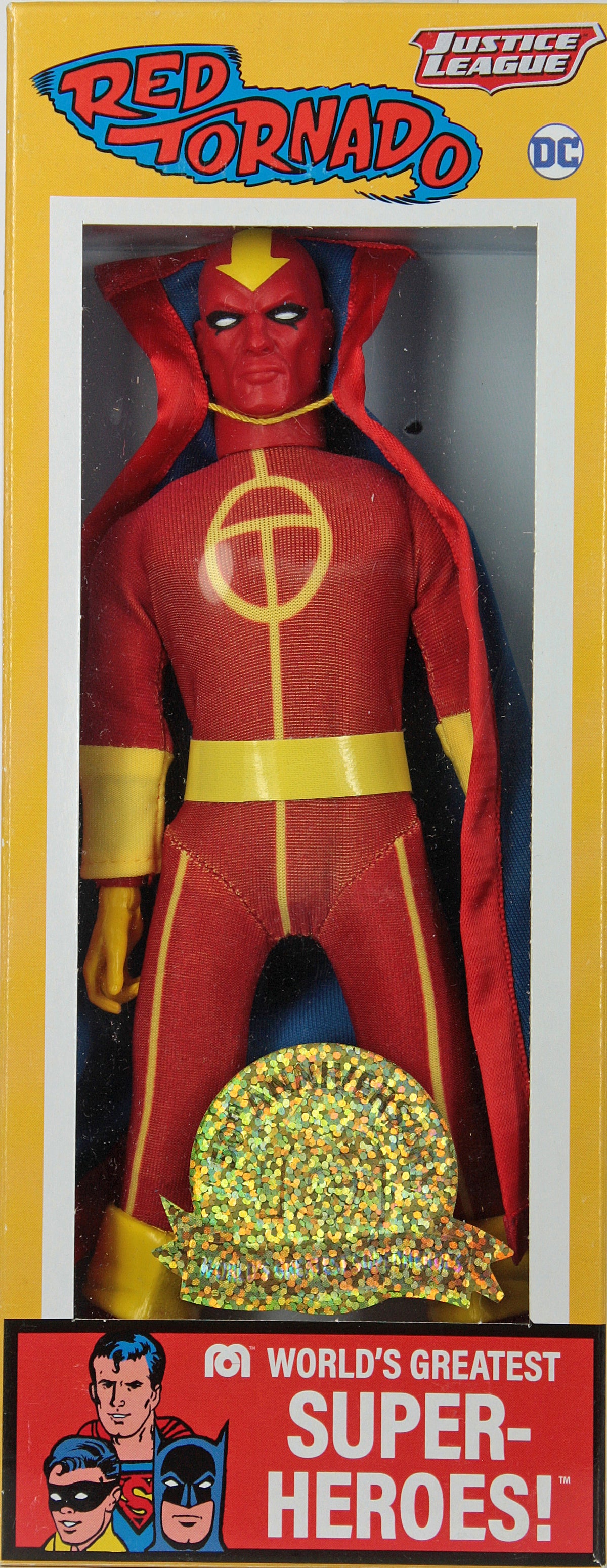 Mego Wave 18 - Red Tornado 50th Anniversary World's Greatest Superheroes 8" Action Figure