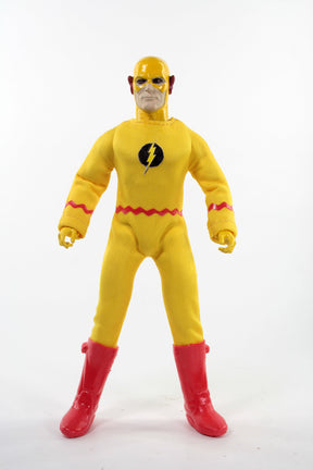Damaged Package Mego Wave 17 - Reverse Flash 50th Anniversary World's Greatest Superheroes (Classic Box) 8" Action Figure