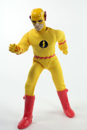 Damaged Package Mego Wave 17 - Reverse Flash 50th Anniversary World's Greatest Superheroes (Classic Box) 8" Action Figure