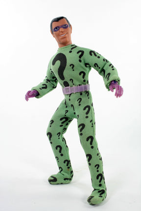 Damaged Package Mego Wave 17 - Riddler 50th Anniversary World's Greatest Superheroes (Classic Box) 8" Action Figure