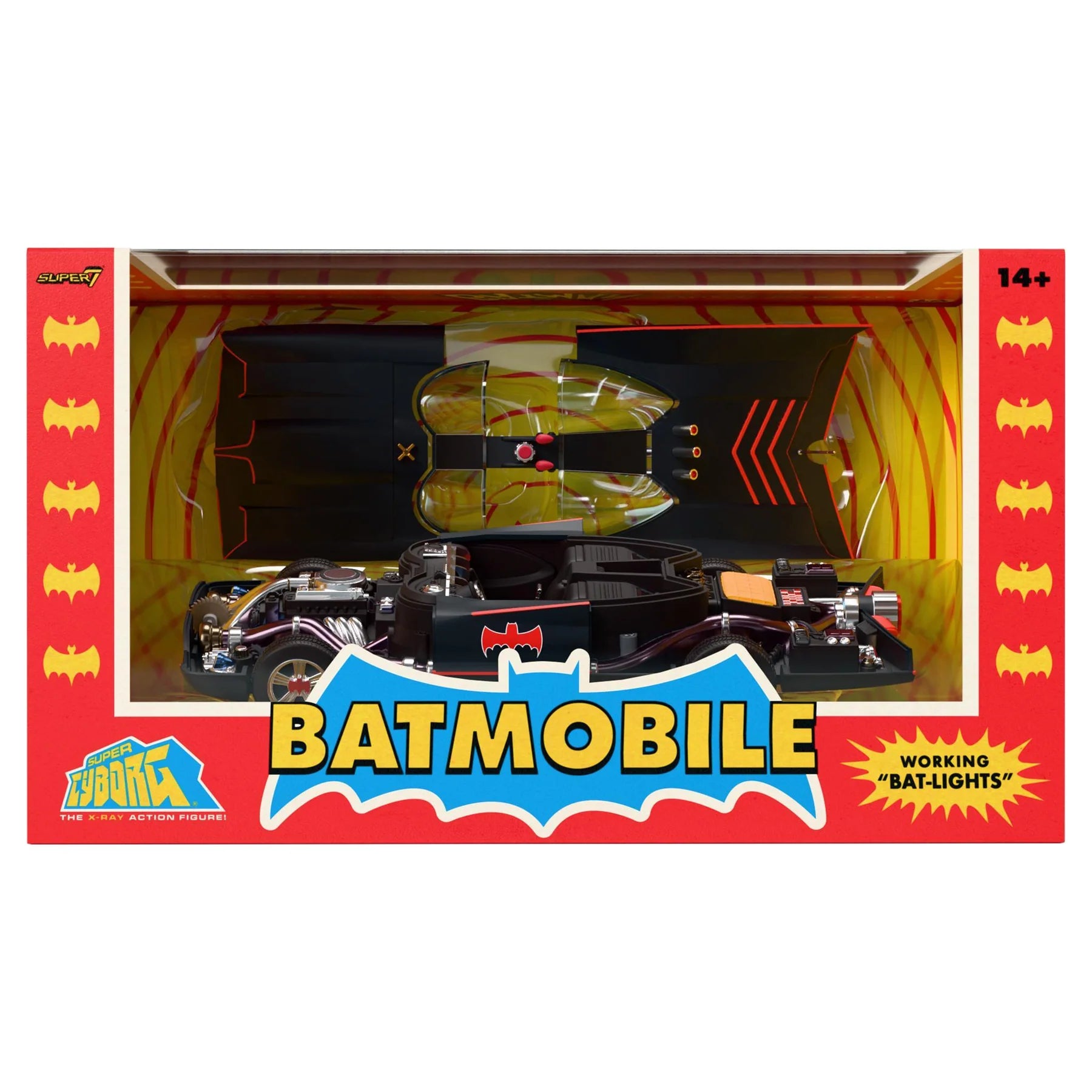 Batman Super Cyborg - Classic TV Series Batmobile (Full Color)