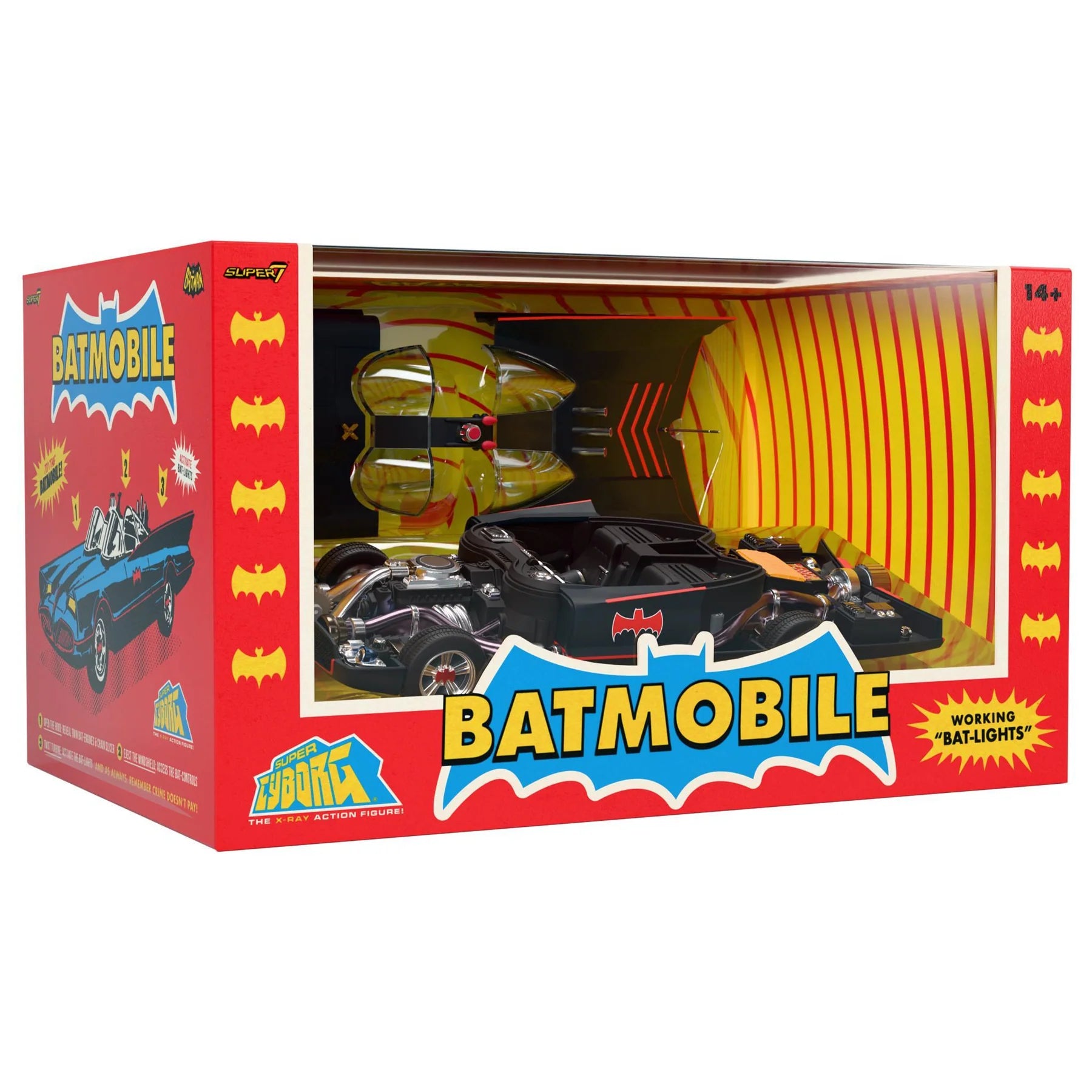 Batman Super Cyborg - Classic TV Series Batmobile (Full Color)