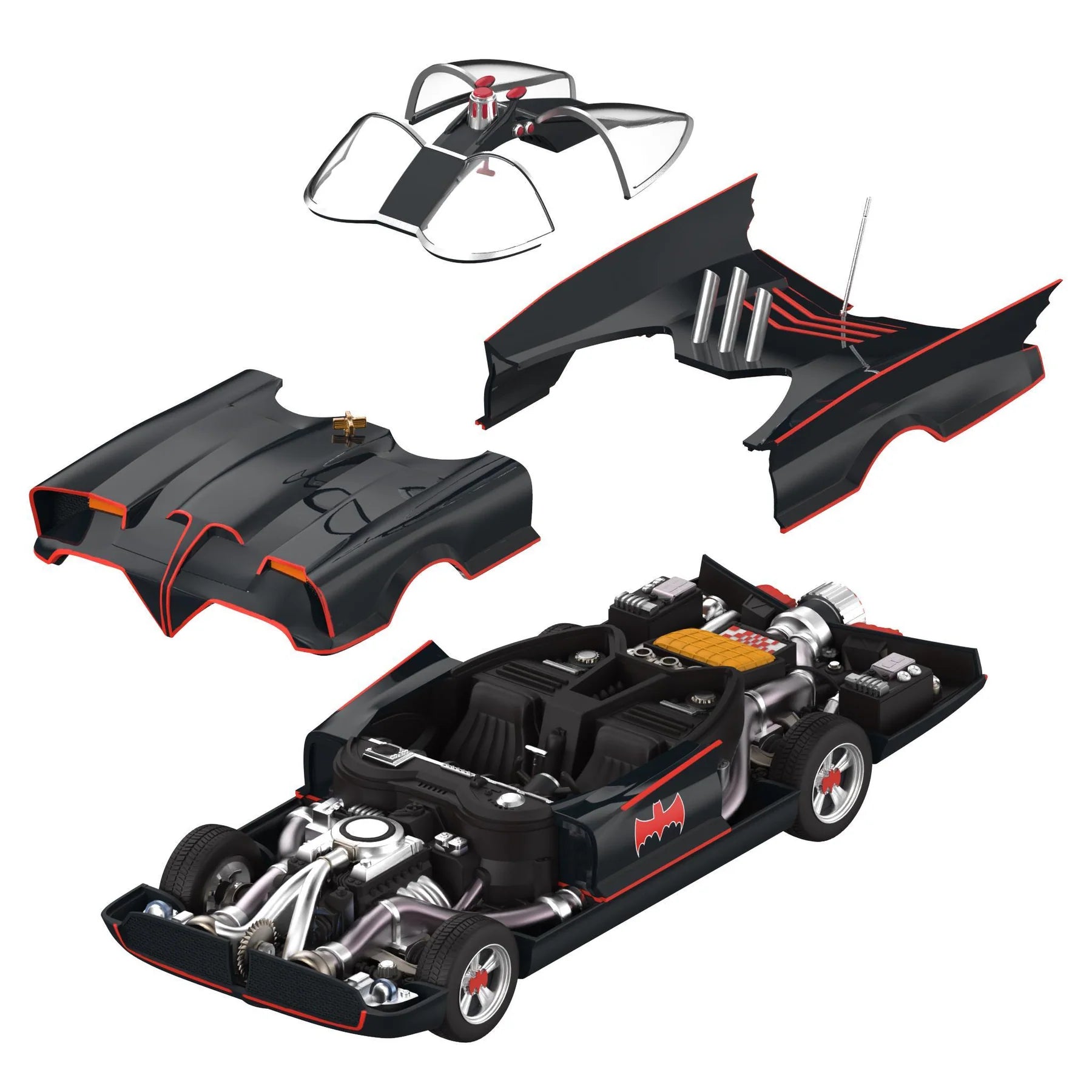 Batman Super Cyborg - Classic TV Series Batmobile (Full Color)