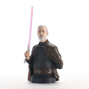 DIAMOND SELECT - Star Wars: Revenge of the Sith Count Dooku 1/6 Scale Limited Edition Bust