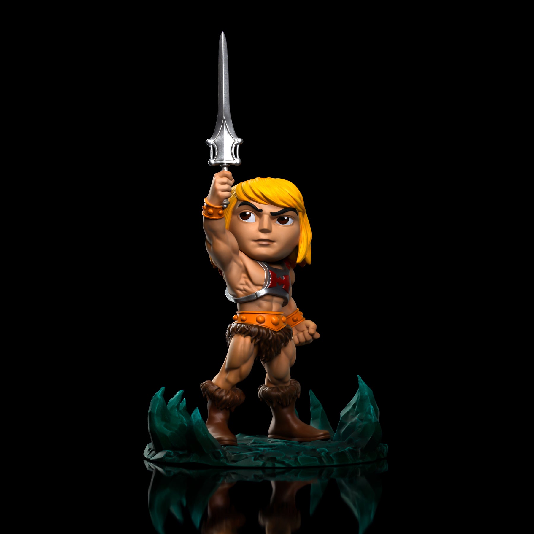 IRON STUDIOS - MASTERS OF THE UNIVERSE - MINICO HE-MAN STATUE