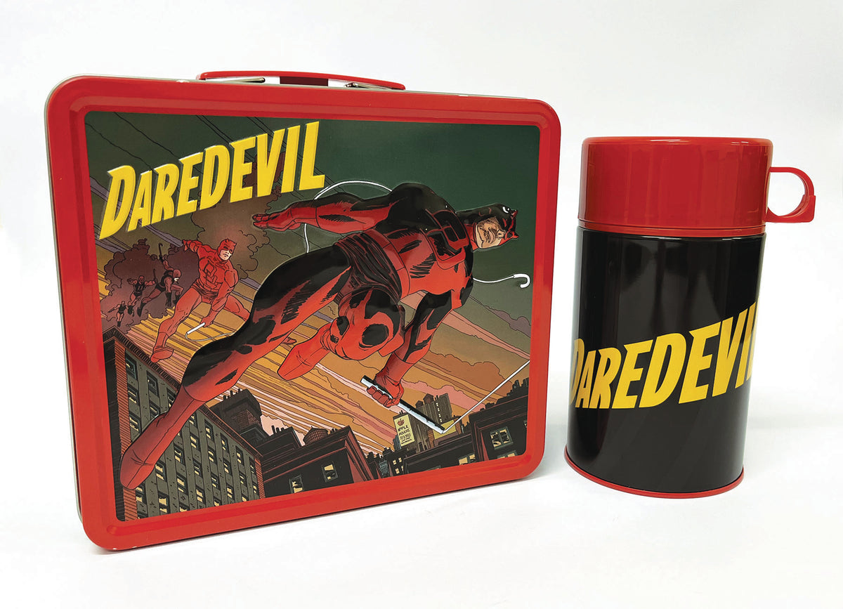 TIN TITANS - MARVEL DAREDEVIL PX LUNCHBOX & BEV CONTAINER