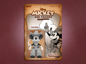 Disney W3 ReAction Figure - Vintage Collection Cowboy Mickey