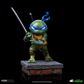 IRON STUDIOS - TMNT - MINICO LEONARDO PX PREVIEWS SDCC 2023 EXCLUSIVE