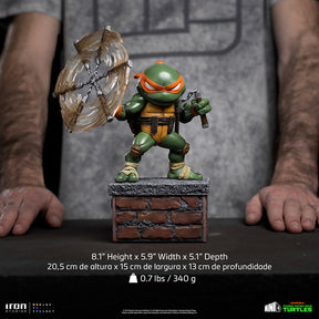 IRON STUDIOS - TMNT - MINICO MICHELANGELO PX PREVIEWS SDCC 2023 EXCLUSIVE