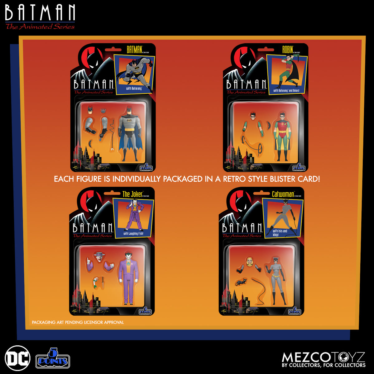 5 Points - Batman: The Animated Series Set of 4 Figures