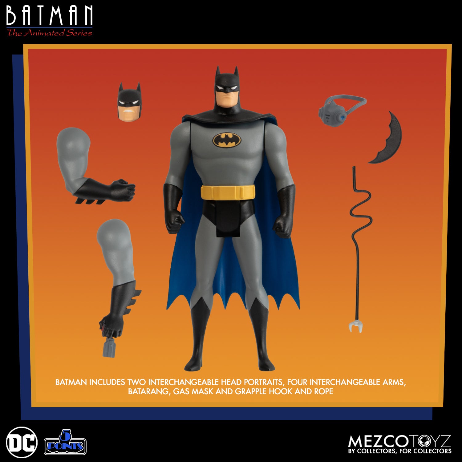 5 Points - Batman: The Animated Series Set of 4 Figures