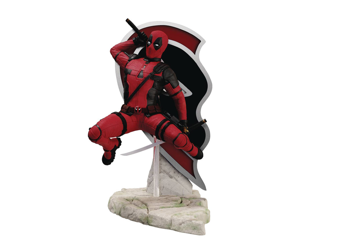 BEAST KINGDOM - MARVEL: DEADPOOL DIORAMA STAGE 6" STATUE (Pre-Order Ships March 2025)