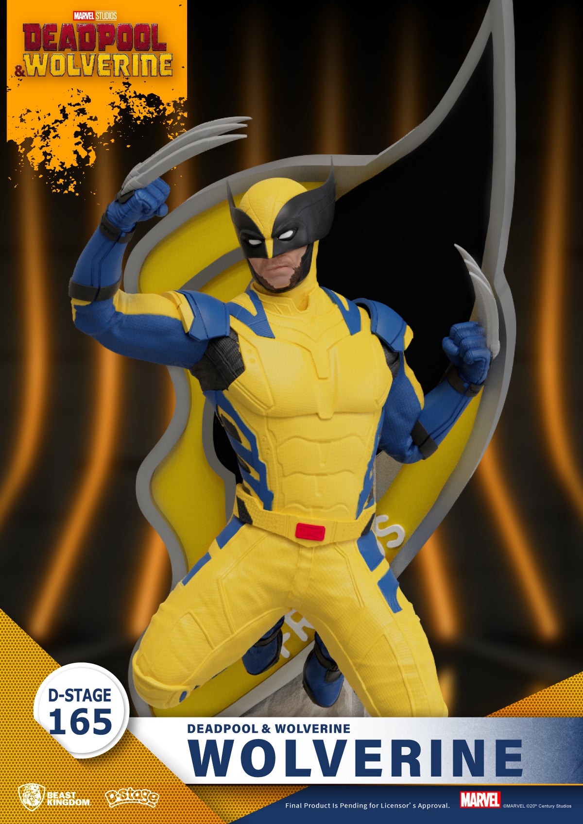 BEAST KINGDOM - DEADPOOL & WOLVERINE DS-165 WOLVERINE (Pre-Order Ships May 2025)