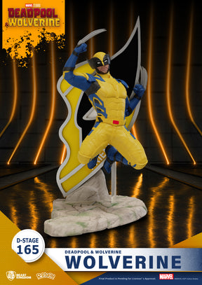 BEAST KINGDOM - DEADPOOL & WOLVERINE DS-165 WOLVERINE (Pre-Order Ships May 2025)