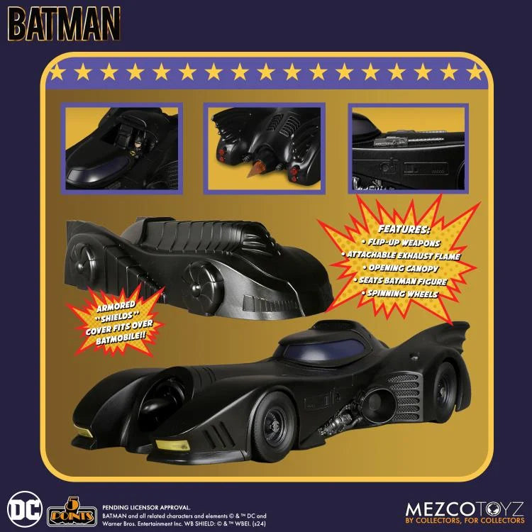 5 Points - Batman (1989): Batmobile (Pre-Order Ships Aug-Oct 2025)