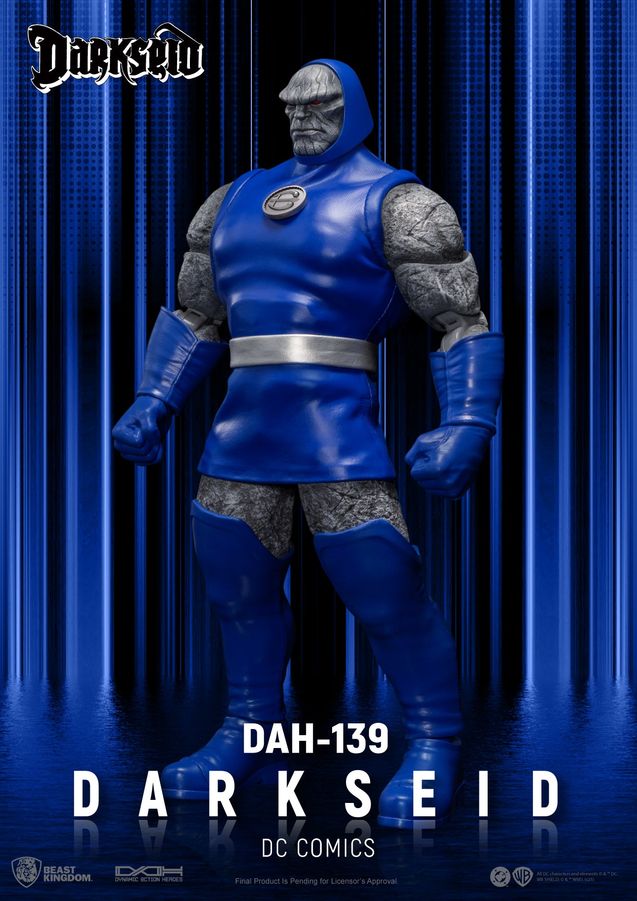 BEAST KINGDOM - DC Comics DARKSEID DYNAMIC 8CTION HEROES FIGURE (Pre-Order Ships Nov 2025)