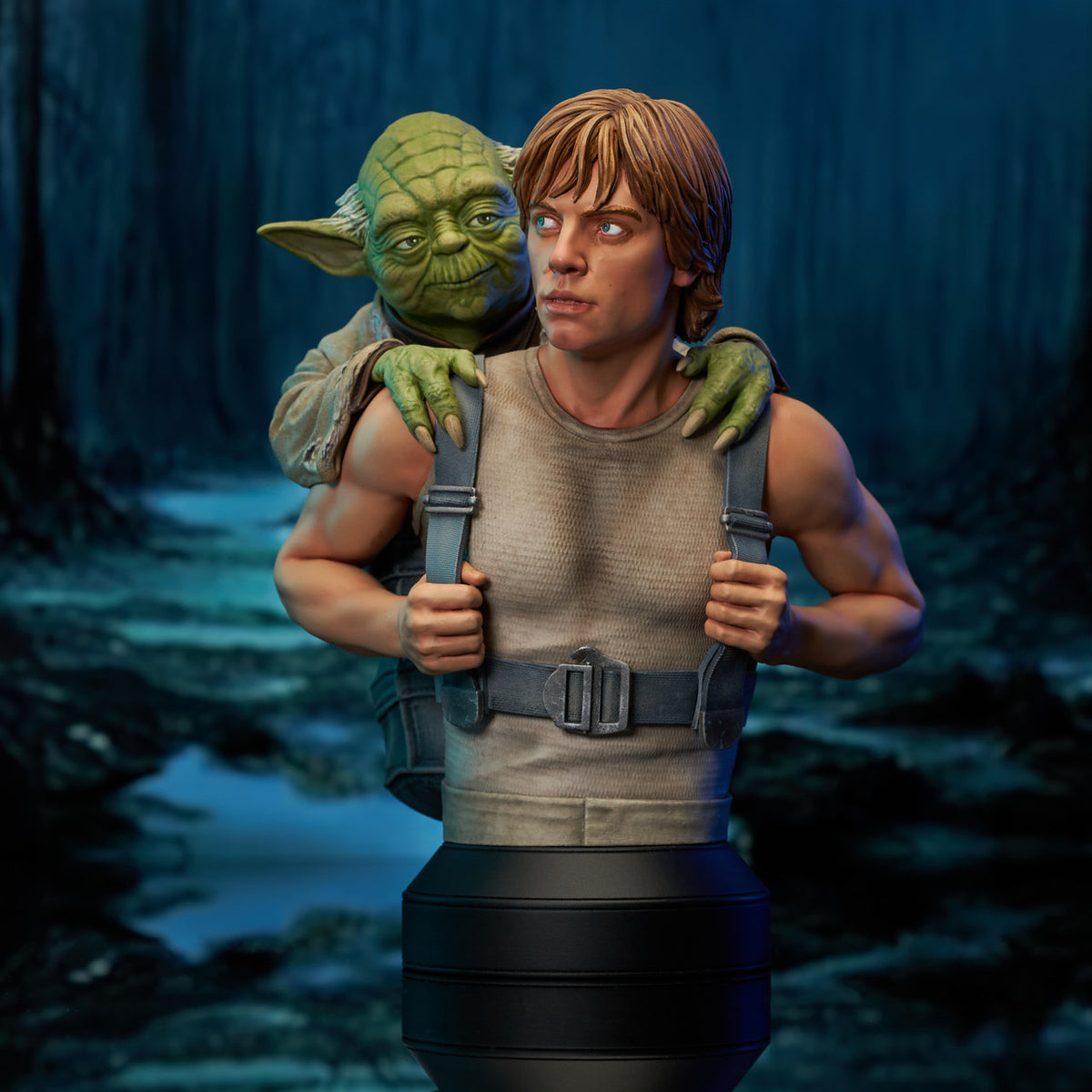 DIAMOND SELECT - Star Wars: The Empire Strikes Back Luke Skywalker with Yoda 1/6 Scale Limited Edition Bust