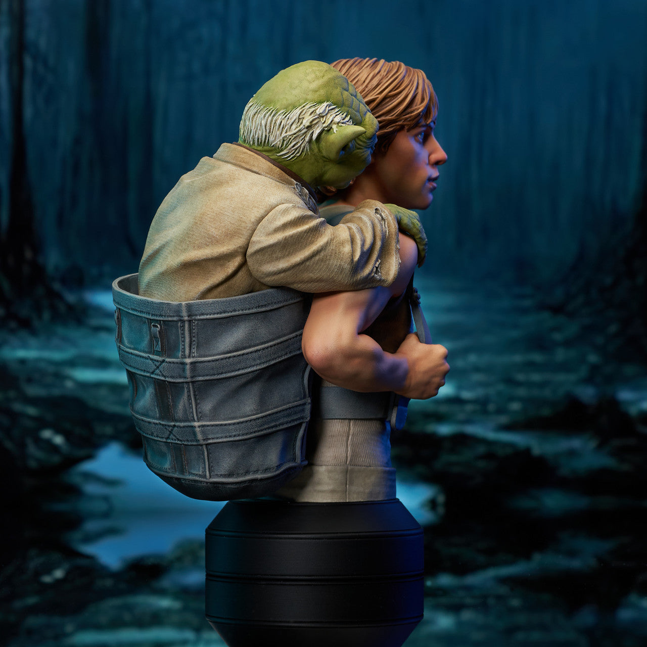 Star Wars Luke Skywalker with Yoda Bust - Limited Edition 1/6